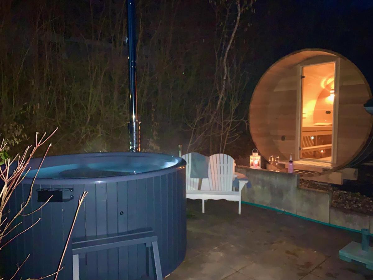 Idylle Seepark - Haus Mit Pool Und Fasssauna Kirchheim  Bagian luar foto